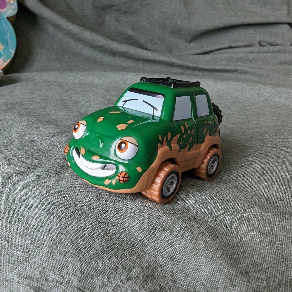 Vintage Chevron Cars Freddy 4-wheeler 4x4 Toy Car Mud Loose 1996 Face 3in 90's
